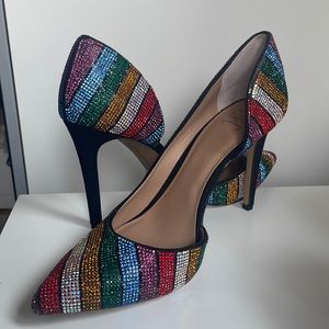 INC stone heels